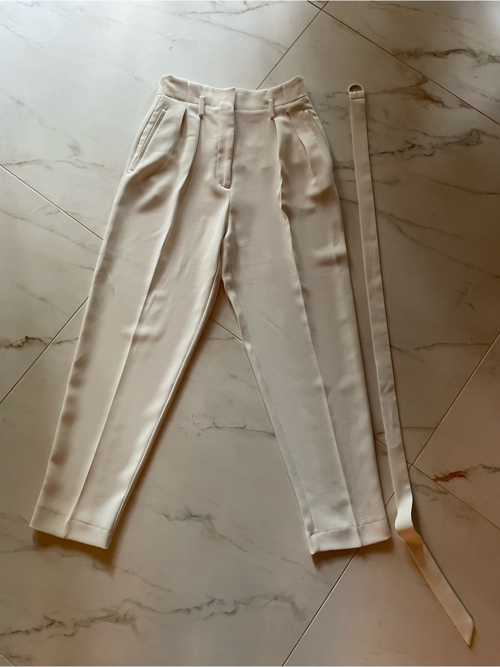 White trouser